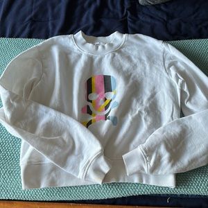 Soulcycle skull crewneck size S